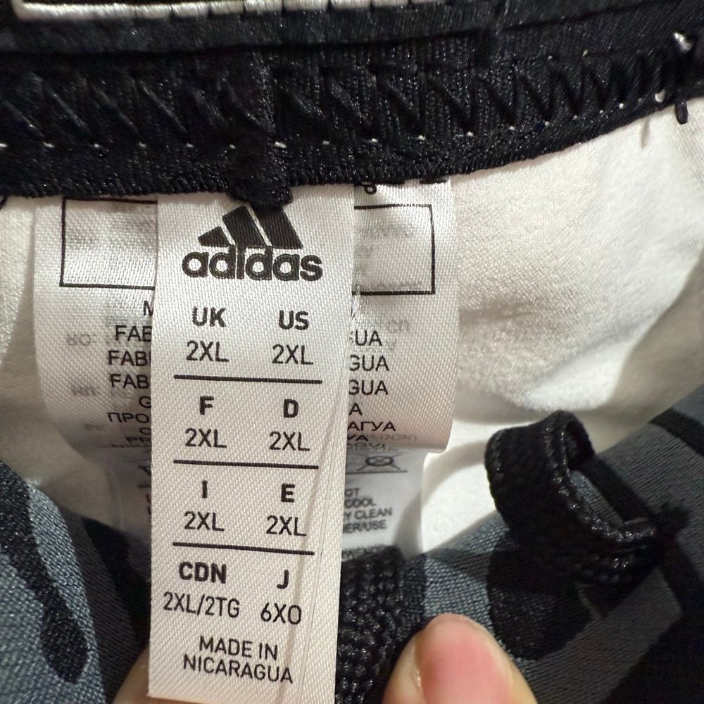 Men's Adidas White & Blue Padded Football Pants 2XL - Picture 10 of 14